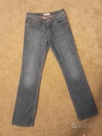 jeans Levi's 627 Straight fit 29/30 donna blu