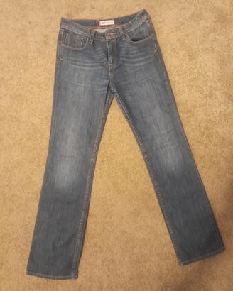 jeans Levi's 627 Straight fit 29/30 donna blu