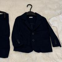 Completo per battesimo bimbo 0-12 mesi