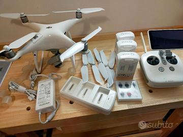 Dji Phantom 4 pro + 3  batterie  + filtri ND