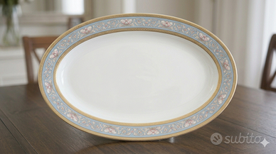 SERVIZIO PORCELLANA "IRABIA" 40 PEZZI BORDI ORO