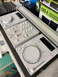 PIONEER CDJ350 (COPPIA) + DJM350 + CASE