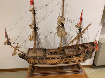 Modellino nave HMS PRINCE 1670
