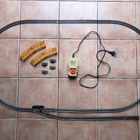 trenini vintage LIMA binari trasformatore e ponte