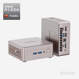 Mini PC GEEKOM A5 2025 Ryzen 5 7430U, 16GB RAM