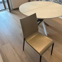 Barone Bontempi allungabile + 4 sedie coordinate