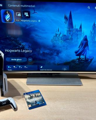Ps5 slim disco nuova + hogwarts legacy