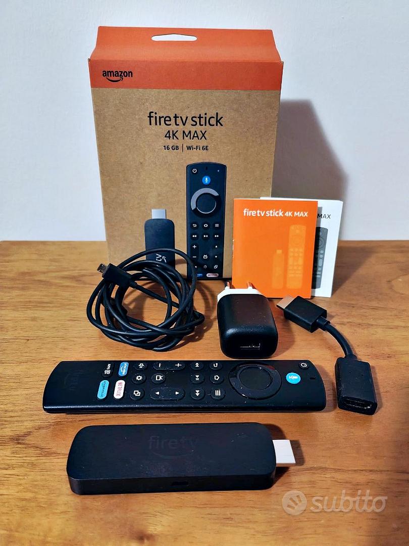 Amazon Fire TV Stick 4K Max dispositivo di streaming Wi-Fi