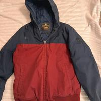 giubbotto ragazzo con cappuccio e  cerniera