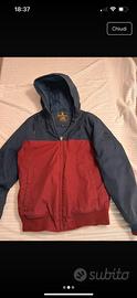 giubbotto ragazzo con cappuccio e  cerniera