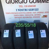 GOMME USATE INVERNALI 235/55/18 otime condizioni