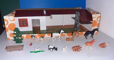 Fattoria degli animali (cm50x18x14)vintage anni 70
