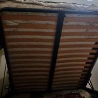 Rete matrimoniale + struttura letto contenitore