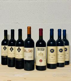 Supertiscan e Grandi Rossi Sassicaia e Tignanello