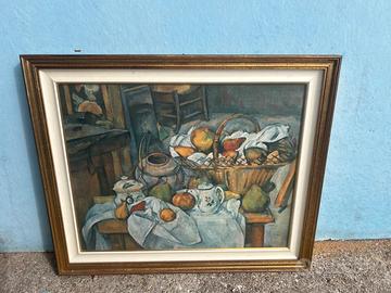 Natura morta vintage firmata