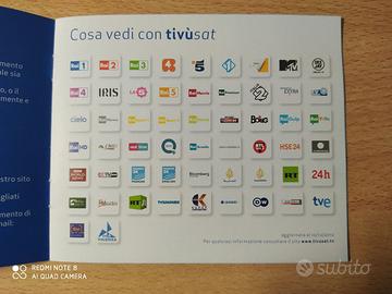 Ricevit. satel. digitale humax hd-5600s+scheda SAT