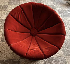 Poltrona vintage 'GIRASOLE' di Luciano Frigerio