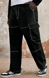Pantaloni Cargo Uomo Shein Curve 4XL