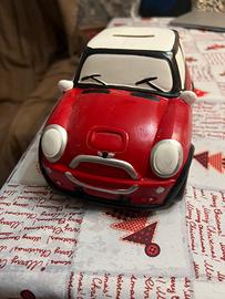 Salvadanaio Mini Cooper in ceramica