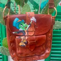 Borsa vintage dipinta a mano