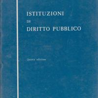 Barile Istituzioni di diritto pubblico V° ed. Ceda