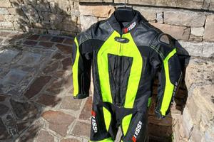 Tuta e stivali da minimoto bambino xs