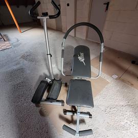 Panca addominali e step