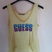 Canotta gialla Guess 