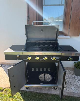 BARBECUE A GAS 5 FUOCHI DA ESTERNO
