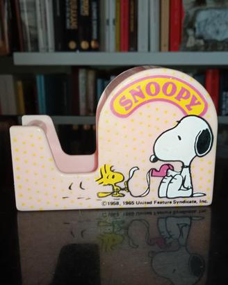 dispenser di nastro adesivo vintage dei Peanuts