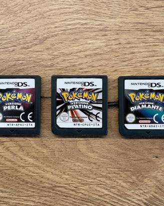 POKEMON PERLA,DIAMANTE E PLATINO TRILOGIA