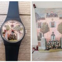 OROLOGIO E CALENDARIO STORICO CARABINIERI 1989