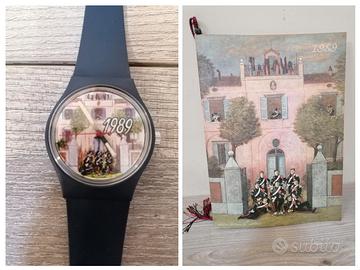 OROLOGIO E CALENDARIO STORICO CARABINIERI 1989
