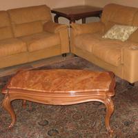 Divani con tavolino.