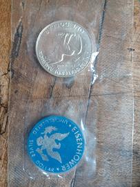 dollaro argento eisenhower 1973 raro