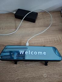 specchio retrovisore carpley  e android auto