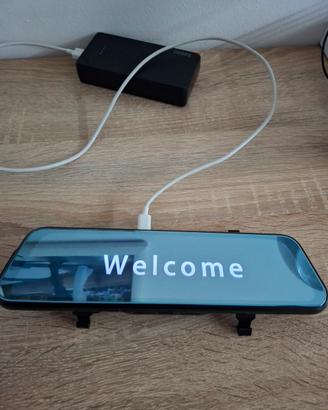 specchio retrovisore carpley  e android auto