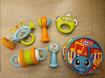 Giochi strumenti musicali 6-12 mesi