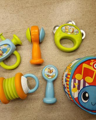 Giochi strumenti musicali 6-12 mesi