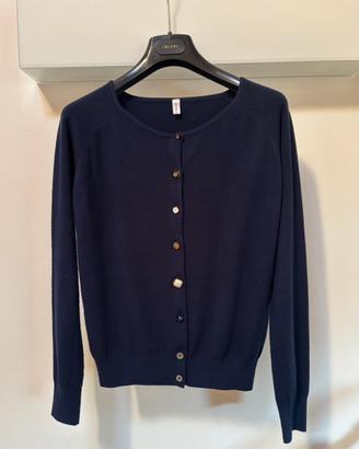 Cardigan blu navy Schmid & von Bosio S/M
