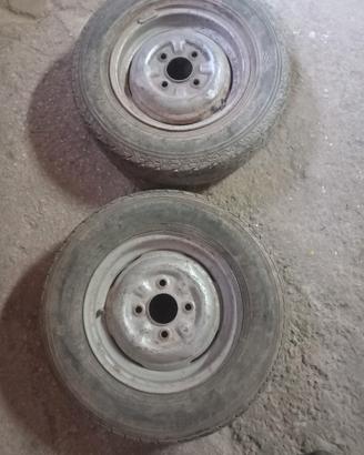 ruota ford escort prima serie raggio 12