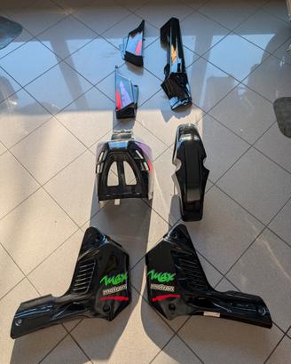 Plastiche carene Motron GTO Max nere 1991-2002