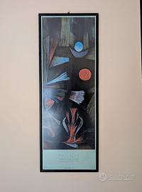 Paul Klee paesaggio con luna e quarto di luna