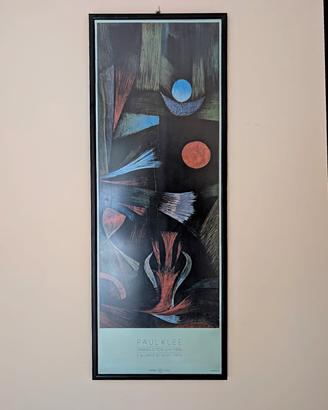 Paul Klee paesaggio con luna e quarto di luna