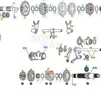 INGRANAGGIO CONDUTTORE 3/4A Z19/17 Aprilia RS125 A