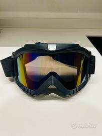 occhiali da moto/sci