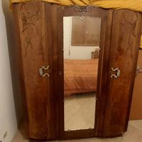 Armadio comodino letto