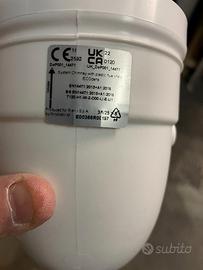 Kit fumi coassiale caldaia beretta originale.