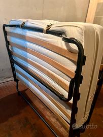 Letto una piazza e mezza / brandina pieghevole