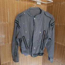 Camicia punk handmade con cerniere